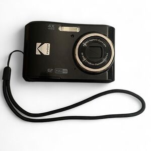 Kodak Black Digital Camera Compact Design with Zoom Lens